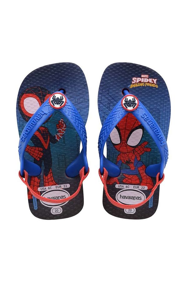 Havaianas Otroške japonke Havaianas BABY MARVELUBYED mornarsko modra barva