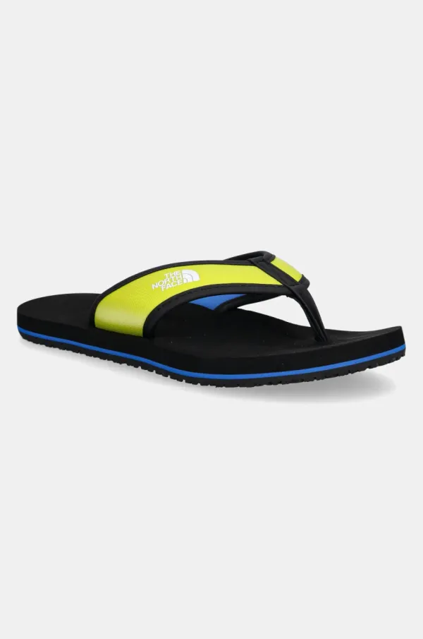 The North Face Otroške japonke The North Face BASE CAMP FLIP-FLOP zelena barva, NF00CJ8S7M61