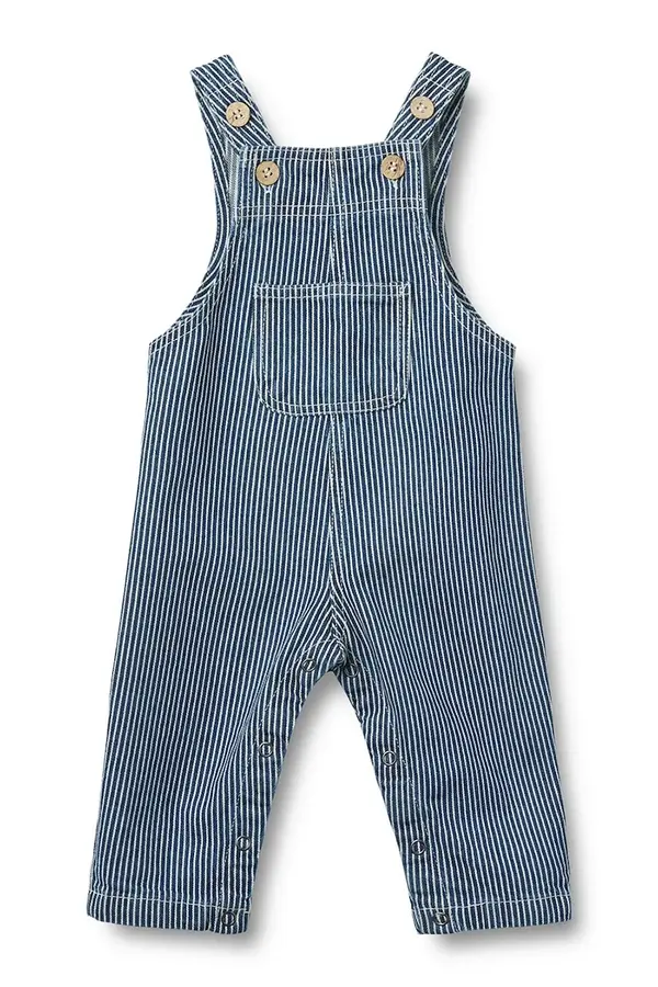 Wheat Otroške jeans hlače z naramnicami Wheat