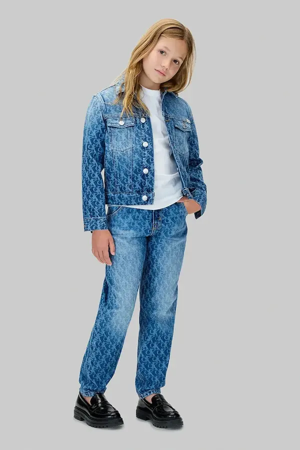 Calvin Klein Jeans Otroške kavbojke Calvin Klein Jeans BARREL