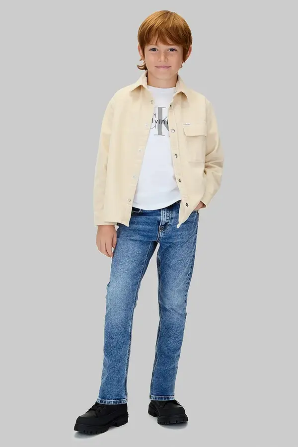 Calvin Klein Jeans Otroške kavbojke Calvin Klein Jeans DAD