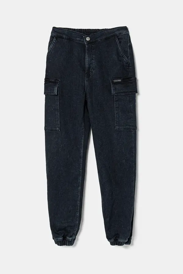 Calvin Klein Jeans Otroške kavbojke Calvin Klein Jeans DENIM JOGGER
