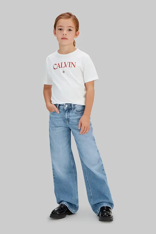 Calvin Klein Jeans Otroške kavbojke Calvin Klein Jeans HR WIDE
