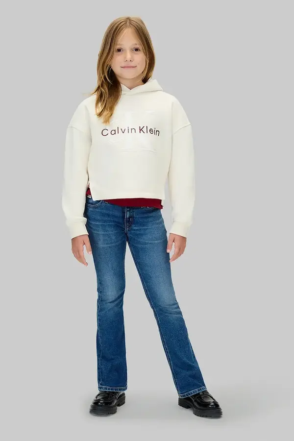 Calvin Klein Jeans Otroške kavbojke Calvin Klein Jeans MR FLARE