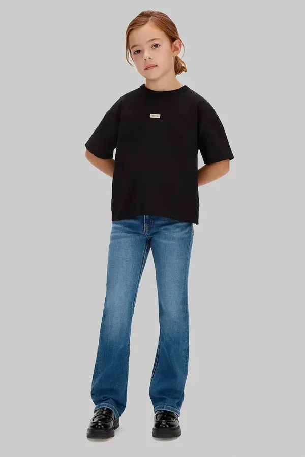 Calvin Klein Jeans Otroške kavbojke Calvin Klein Jeans MR FLARE