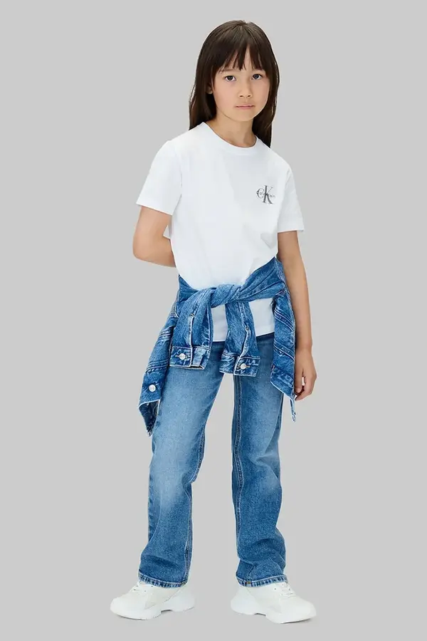Calvin Klein Jeans Otroške kavbojke Calvin Klein Jeans MR STRAIGHT
