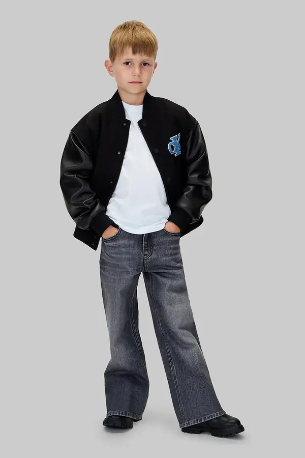 Calvin Klein Jeans Otroške kavbojke Calvin Klein Jeans SKATER MID