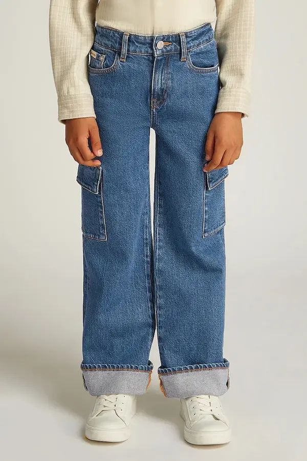 Calvin Klein Jeans Otroške kavbojke Calvin Klein Jeans SKATER RGD