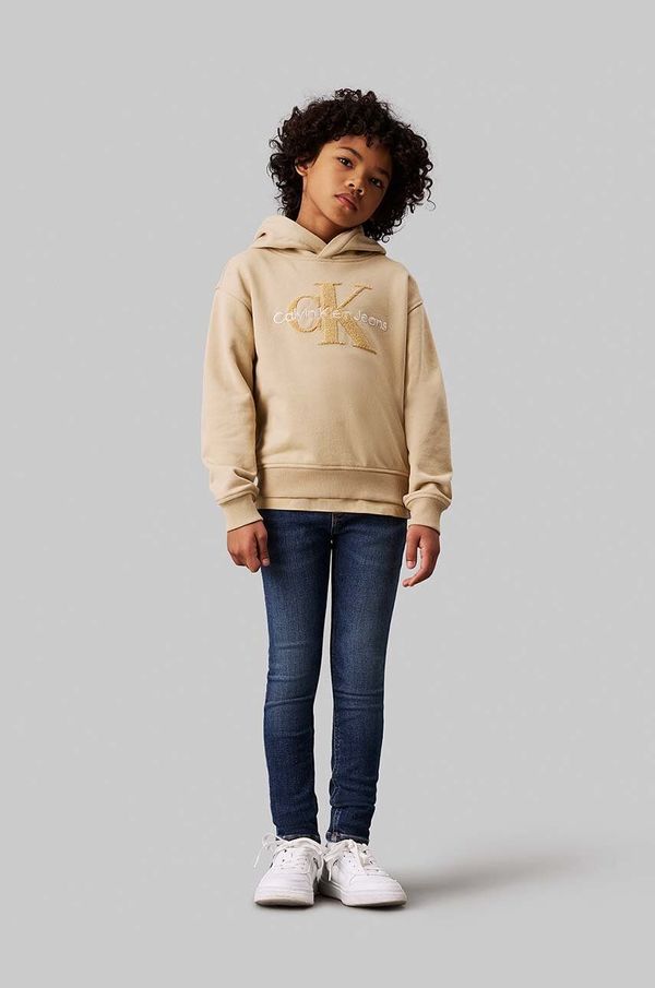 Calvin Klein Jeans Otroške kavbojke Calvin Klein Jeans SKINNY IB0IB02113