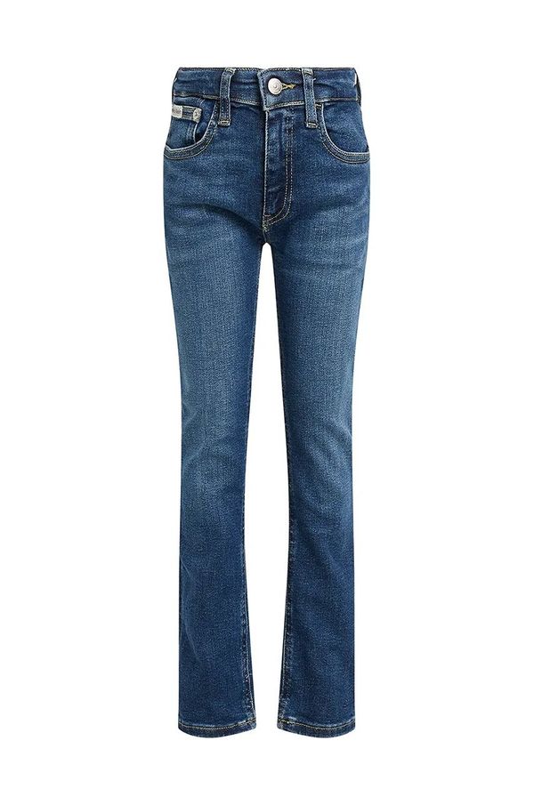 Calvin Klein Jeans Otroške kavbojke Calvin Klein Jeans SLIM IB0IB02303