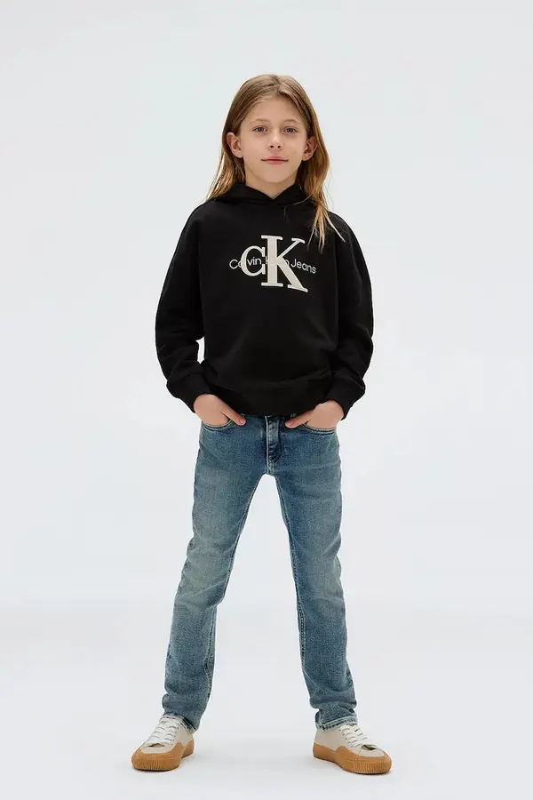 Calvin Klein Jeans Otroške kavbojke Calvin Klein Jeans SLIM