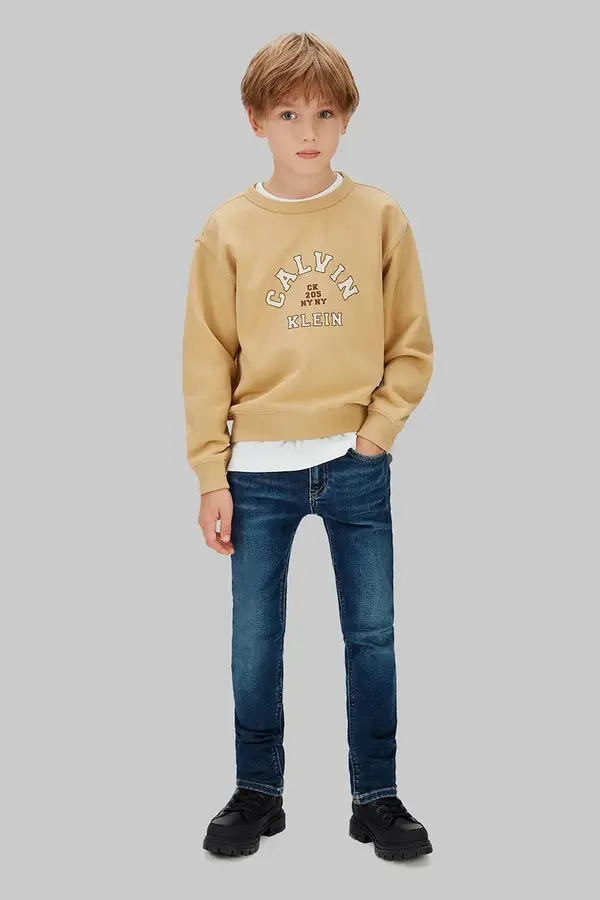 Calvin Klein Jeans Otroške kavbojke Calvin Klein Jeans SLIM