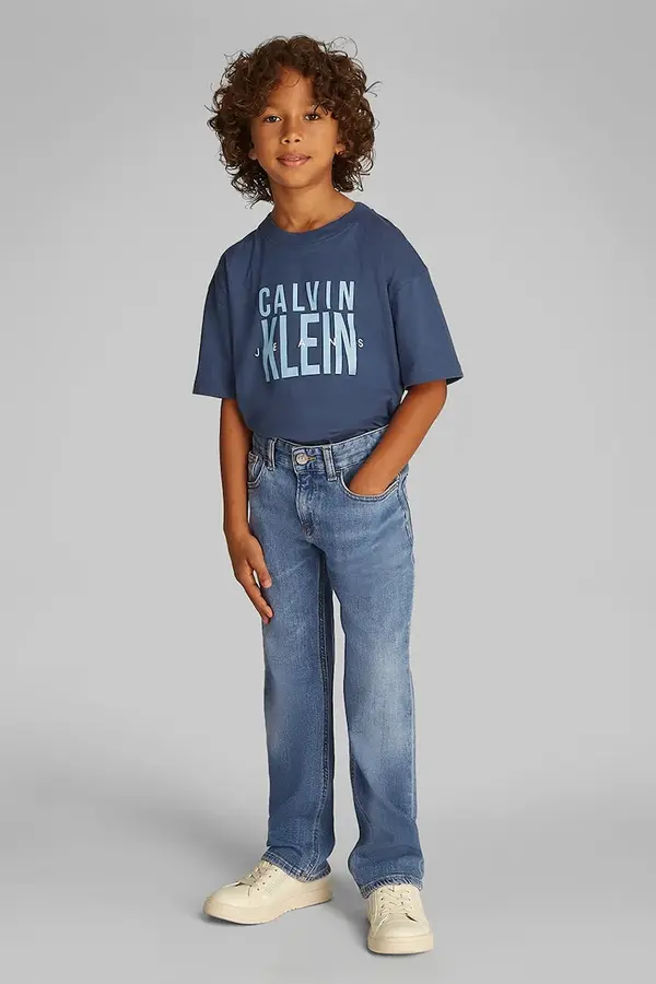 Calvin Klein Jeans Otroške kavbojke Calvin Klein Jeans STRAIGHT