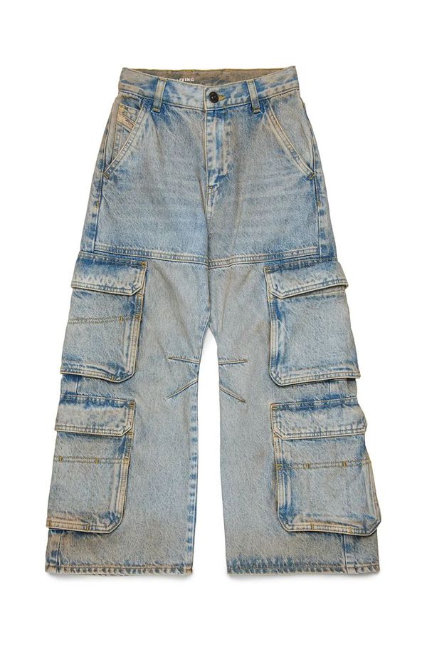 Diesel Otroške kavbojke Diesel D-ARGJX-CARGO-J TROUSERS J02164