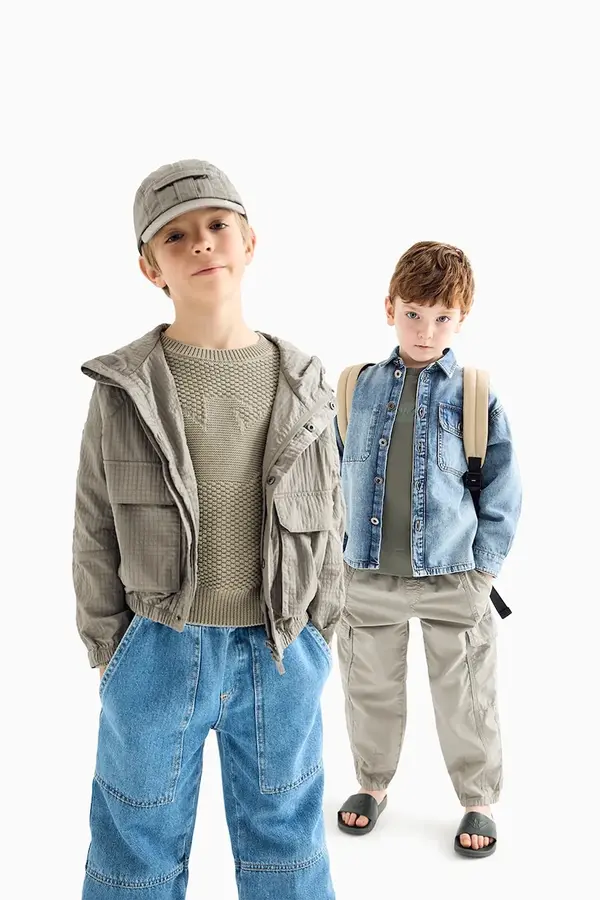 Emporio Armani Otroške kavbojke Emporio Armani