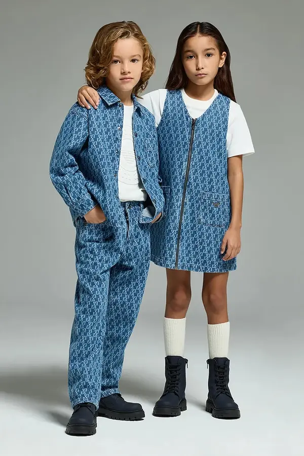 Emporio Armani Otroške kavbojke Emporio Armani