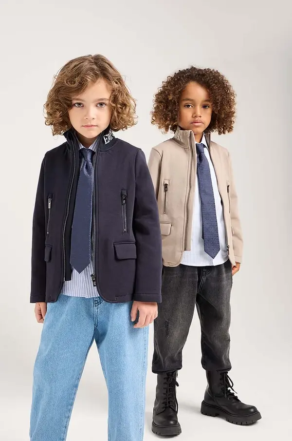 Emporio Armani Otroške kavbojke Emporio Armani