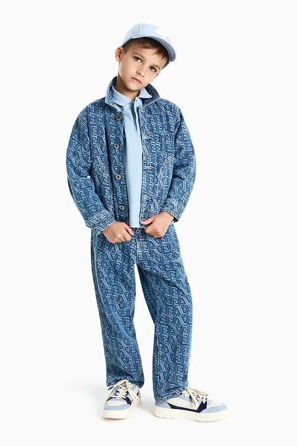 Emporio Armani Otroške kavbojke Emporio Armani