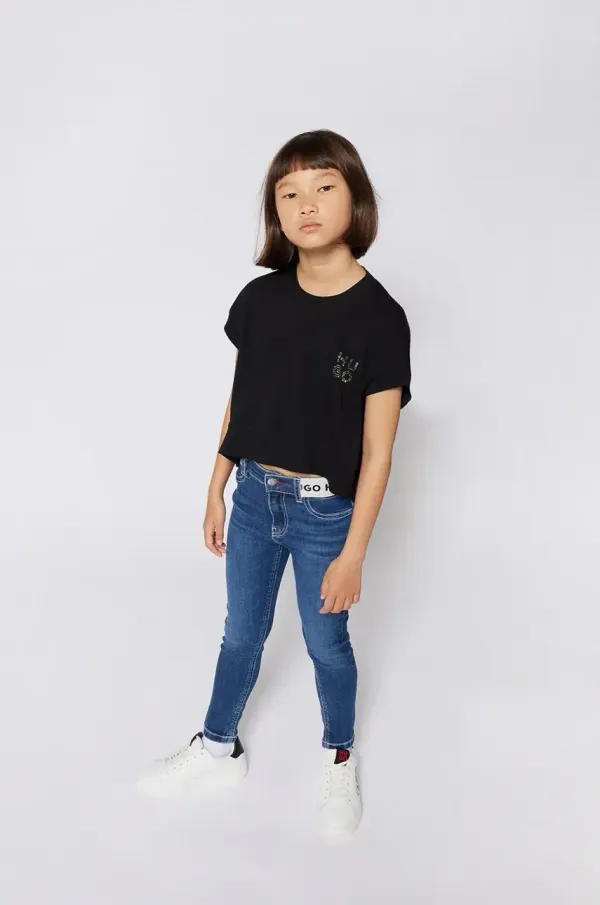 HUGO Otroške kavbojke HUGO G00408