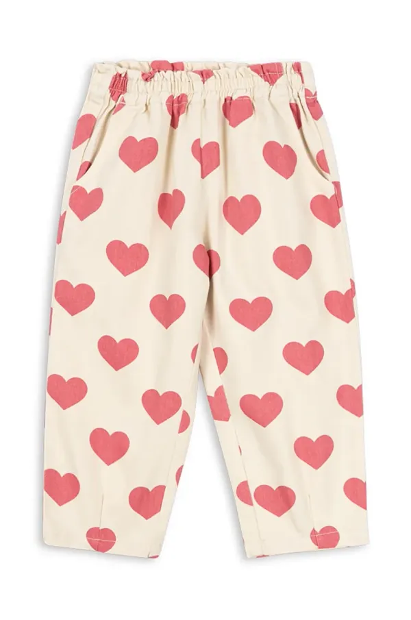 Konges Sløjd Otroške kavbojke Konges Sløjd MAGOT FRILL PANTS GOTS KS103366