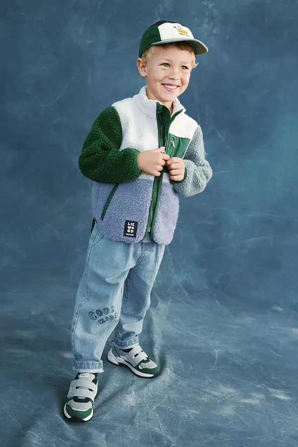 Liewood Otroške kavbojke Liewood Borris Placement Denim Pants