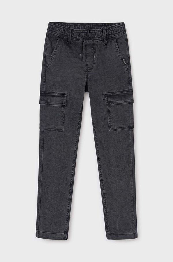 Mayoral Otroške kavbojke Mayoral denim jogger cargo 7534