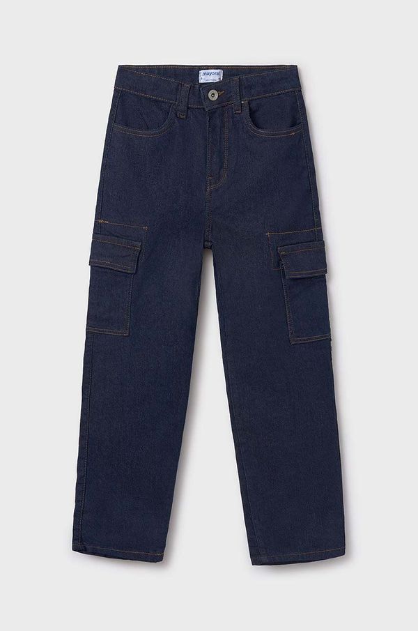 Mayoral Otroške kavbojke Mayoral jeans cargo 7545