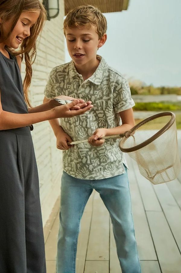 Mayoral Otroške kavbojke Mayoral slim fit basic 538