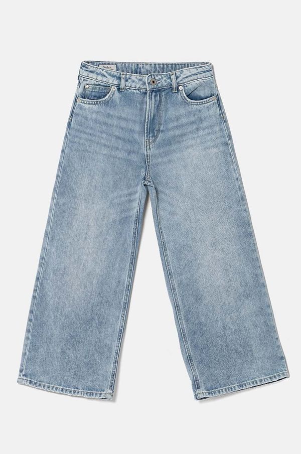 Pepe Jeans Otroške kavbojke Pepe Jeans WIDE LEG JEANS HW PG201691MR8