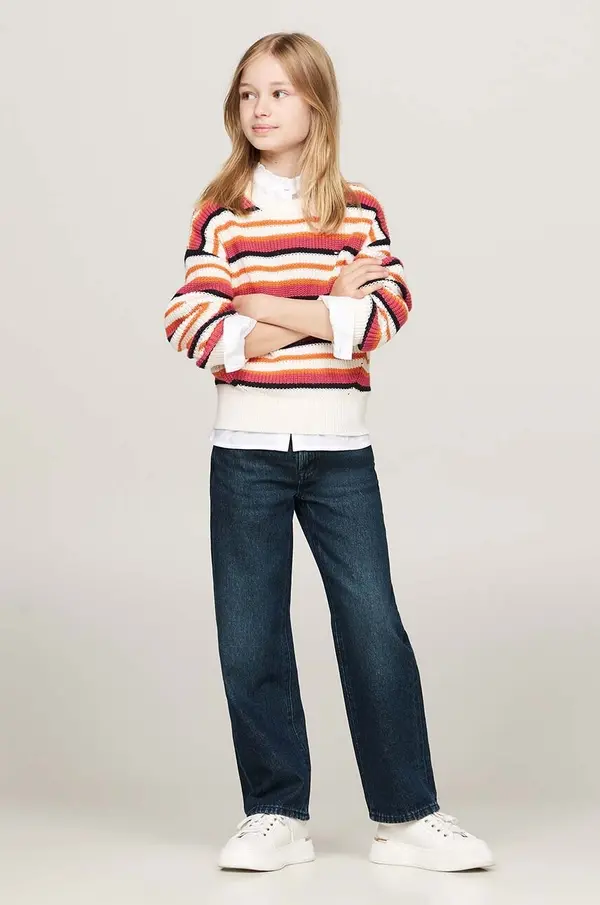 Tommy Hilfiger Otroške kavbojke Tommy Hilfiger GIRLFRIEND