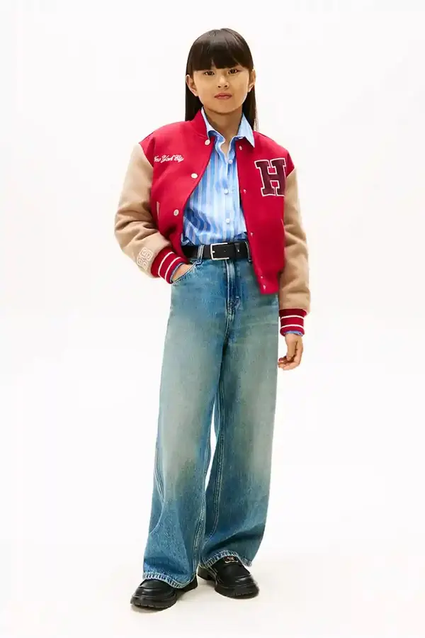 Tommy Hilfiger Otroške kavbojke Tommy Hilfiger MABEL