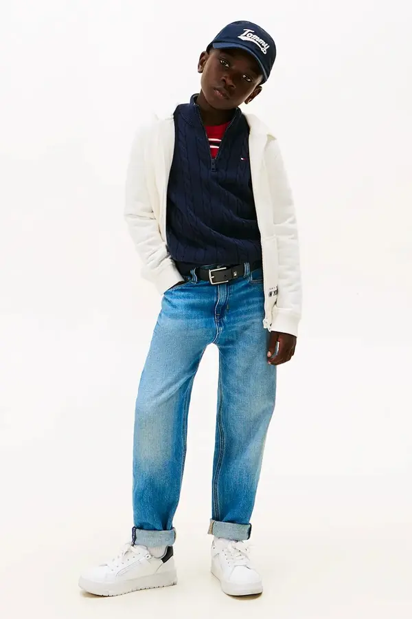 Tommy Hilfiger Otroške kavbojke Tommy Hilfiger SKATER
