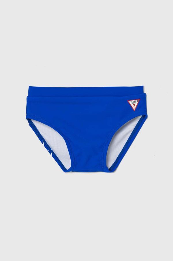 Guess Otroške kopalke Guess mornarsko modra barva