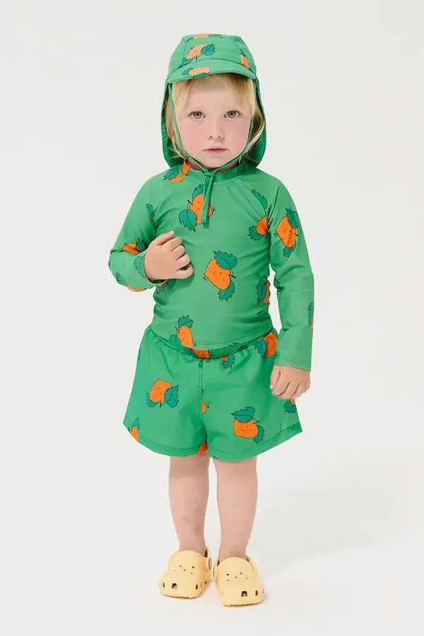 Bobo Choses Otroške kopalne kratke hlače Bobo Choses Tangerine