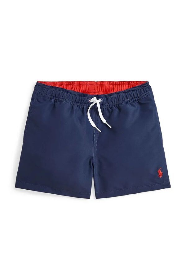 Polo Ralph Lauren Otroške kopalne kratke hlače Polo Ralph Lauren mornarsko modra barva, 322957810002