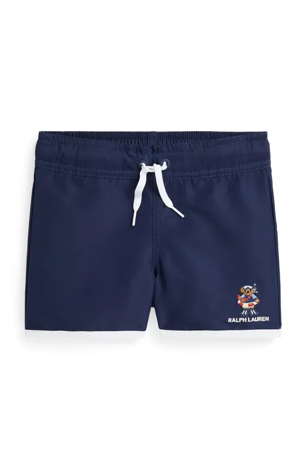 Polo Ralph Lauren Otroške kopalne kratke hlače Polo Ralph Lauren mornarsko modra barva, 322964504001