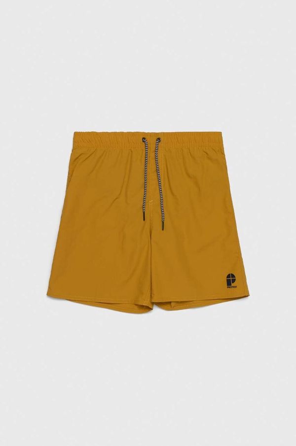 Protest Otroške kopalne kratke hlače Protest CULTURE JR rumena barva
