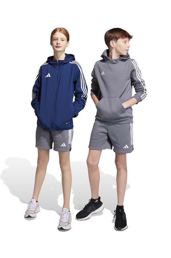 adidas Performance Otroške kratke hlače adidas Performance TIRO23L siva barva