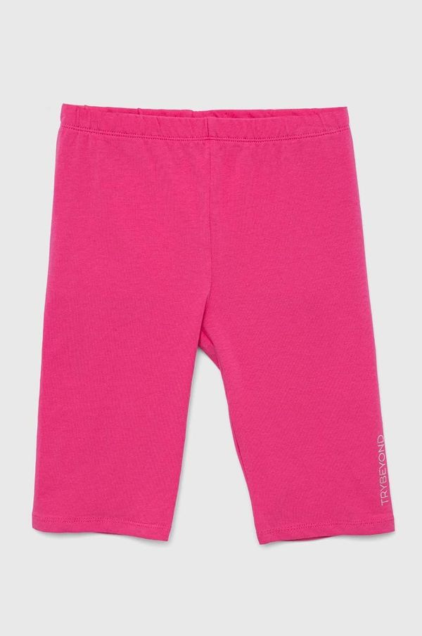 Birba&Trybeyond Otroške kratke hlače Birba&Trybeyond roza barva