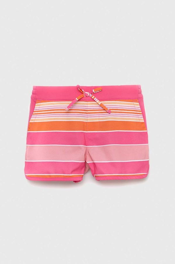 Columbia Otroške kratke hlače Columbia Sandy Shores Boardshort roza barva
