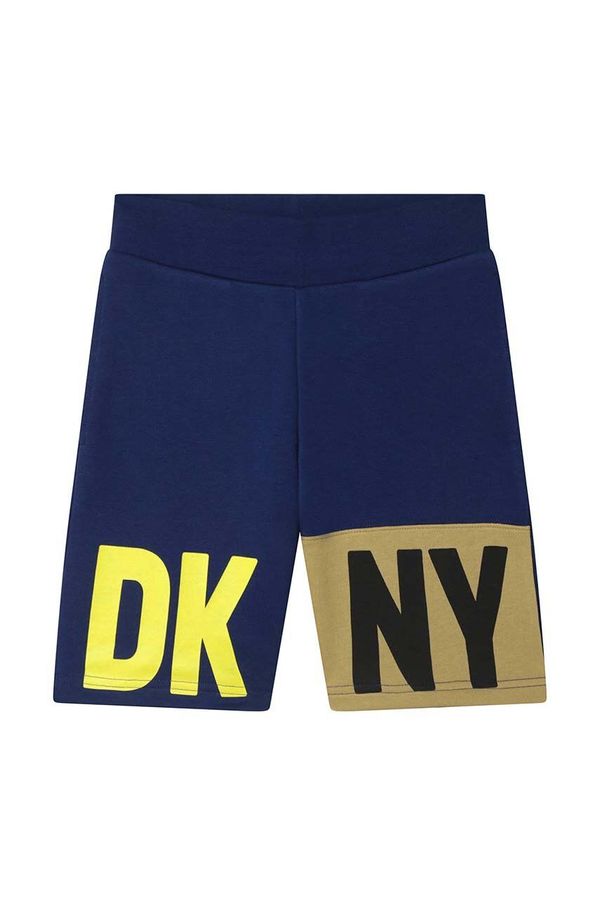 DKNY Otroške kratke hlače Dkny mornarsko modra barva