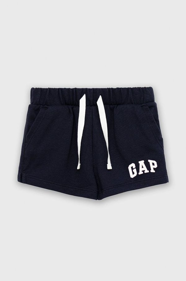 Gap Otroške kratke hlače GAP mornarsko modra barva