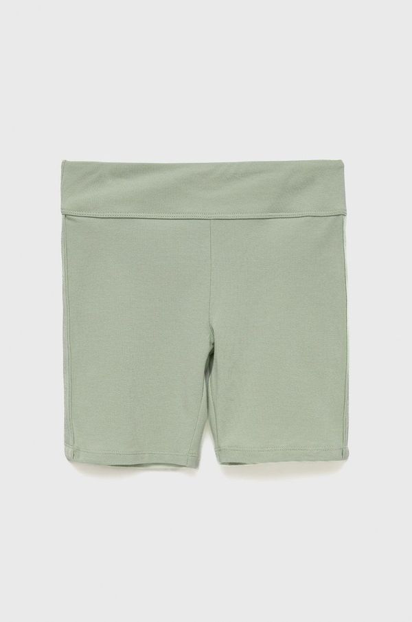 Guess Otroške kratke hlače Guess zelena barva