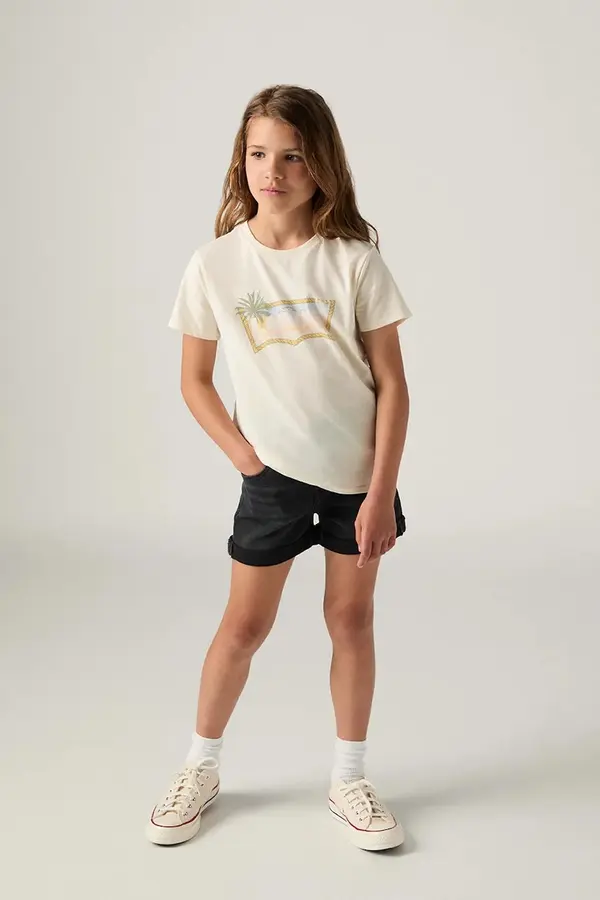 Levi's Otroške kratke hlače iz jeansa Levi's