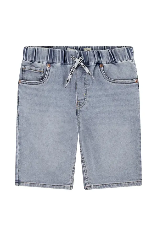 Levi's Otroške kratke hlače iz jeansa Levi's LVB SKINNY DOBBY SHORT