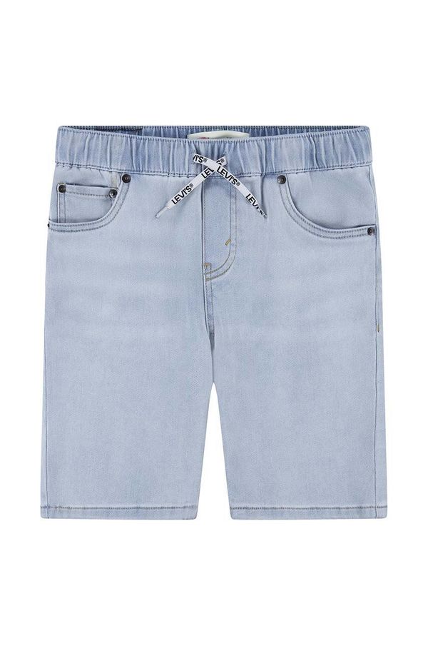 Levi's Otroške kratke hlače iz jeansa Levi's LVB SKINNY DOBBY SHORT