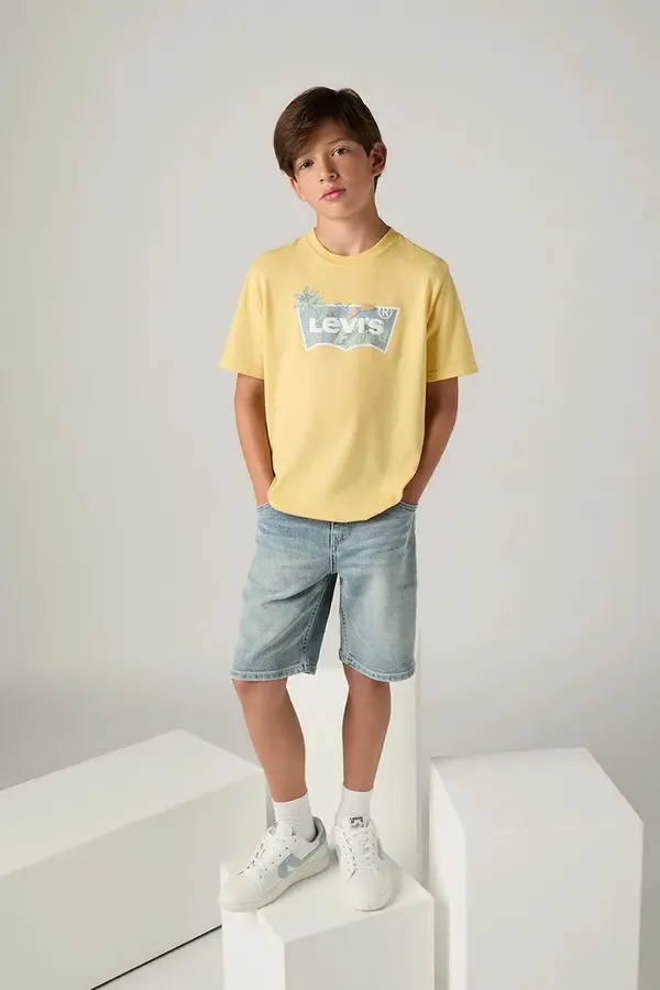 Levi's Otroške kratke hlače iz jeansa Levi's NEW 511 SLIM FIT DENIM SHORT