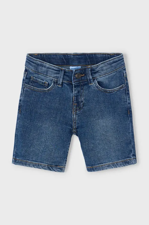 Mayoral Otroške kratke hlače iz jeansa Mayoral mornarsko modra barva, 237