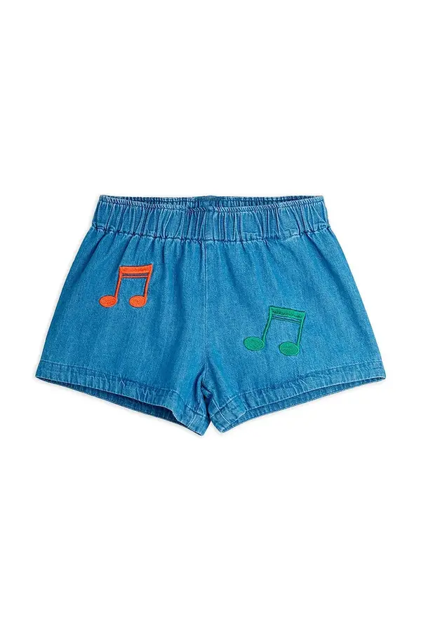 Mini Rodini Otroške kratke hlače iz jeansa Mini Rodini Note