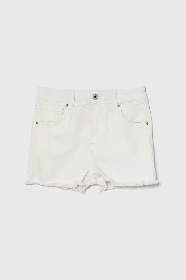 Pepe Jeans Otroške kratke hlače iz jeansa Pepe Jeans A-LINE SHORT HW JR